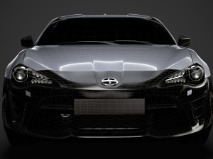 scion fr-s rc 86 2020 3D Model