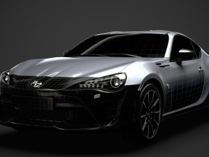 scion fr-s rc 86 2020 3D Model