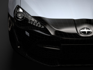 scion fr-s rc 86 2020 3D Model