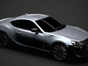 scion fr-s rc 86 2020 3D Model
