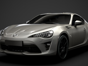 scion trd 2020 3D मॉडल