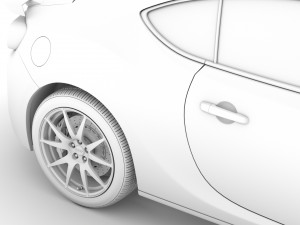 scion trd 2020 3D मॉडल