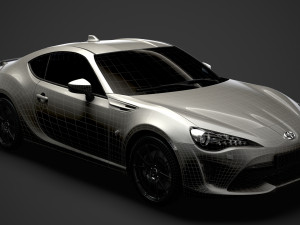 scion trd 2020 3D मॉडल