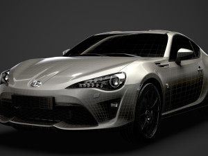 scion trd 2020 3D मॉडल