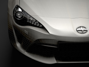 scion trd 2020 3D मॉडल