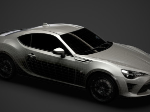 scion trd 2020 3D मॉडल