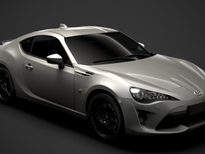toyota 86 trd 2020 3D Model