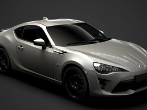 toyota 86 trd 2020 Model 3D