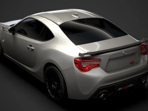 toyota 86 trd 2020 3D Model