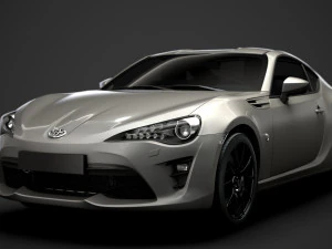 toyota 86 trd 2020 3D Model