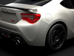toyota 86 trd 2020 3D Model