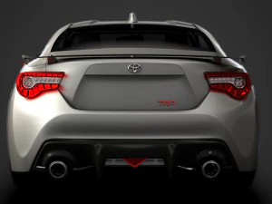 toyota 86 trd 2020 3D Model