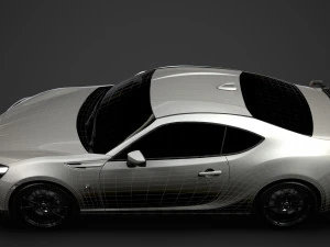toyota 86 trd 2020 3D Model
