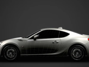 toyota 86 trd 2020 3D Model