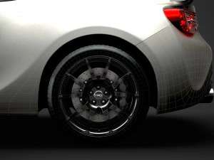 toyota 86 trd 2020 3D Model