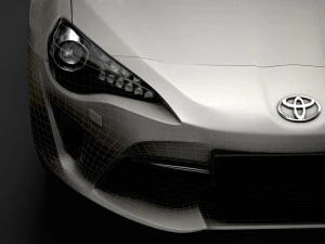 toyota 86 trd 2020 3D Model