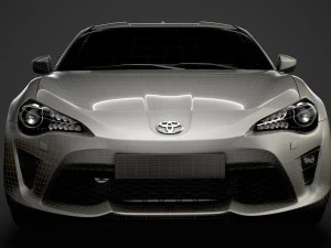 toyota 86 trd 2020 3D Model