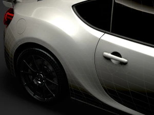toyota 86 trd 2020 3D Model