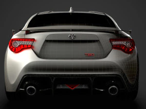 toyota 86 trd 2020 3D Model