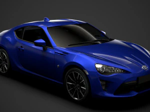 toyota g86 2016 Modelo 3D