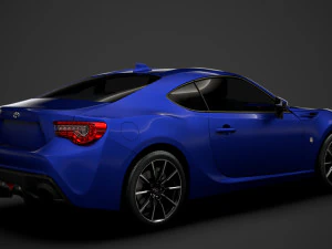 toyota g 86 2016 3D Model