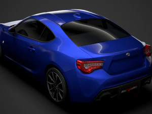 toyota g 86 2016 3D Model