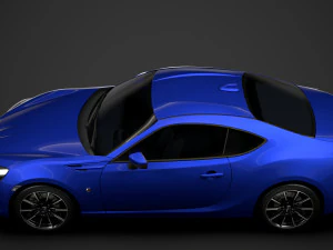 toyota g 86 2016 3D Model