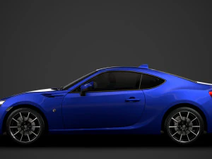 toyota g 86 2016 3D Model