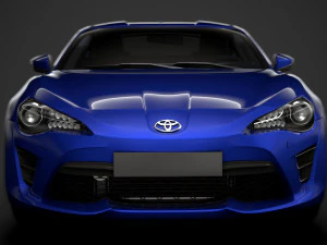 toyota g 86 2016 3D Model