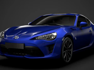 toyota g 86 2016 3D Model