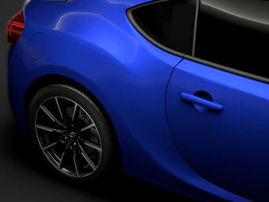 toyota g 86 2016 3D Model