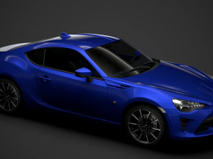 toyota g 86 2016 3D Model