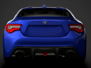 toyota g 86 2016 3D Model