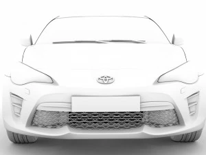 toyota g 86 2016 3D Model