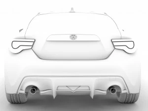 toyota g 86 2016 3D Model