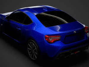 toyota g 86 2016 3D Model