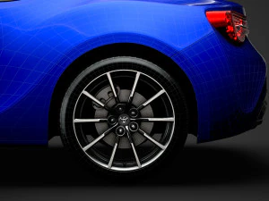 toyota g 86 2016 3D Model