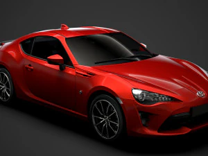 toyota gt 86 2016 Model 3D