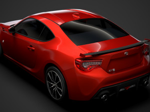toyota gt 86 2016 Modello 3D
