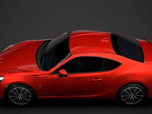 toyota gt 86 2016 3D Model