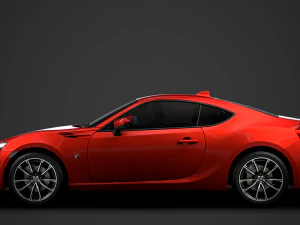 toyota gt 86 2016 3D Model