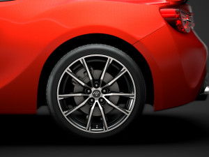 toyota gt 86 2016 Modello 3D