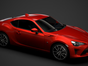 toyota gt 86 2016 Modello 3D