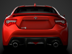 toyota gt 86 2016 Modello 3D