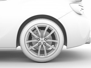 toyota gt 86 2016 Modello 3D