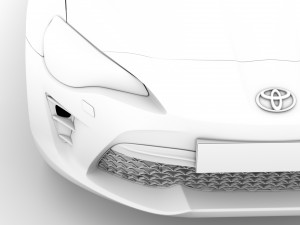 toyota gt 86 2016 Modello 3D