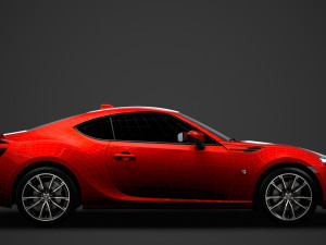 toyota gt 86 2016 Modello 3D