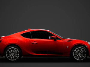 toyota gt 86 2016 3D Model