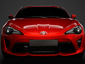 toyota gt 86 2016 Modello 3D