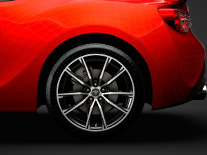 toyota gt 86 2016 Modello 3D